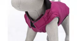 Prošívaná vesta ARLAY, malinová XXS:21cm, hruď:36cm, krk:26-28cm TRIXIE