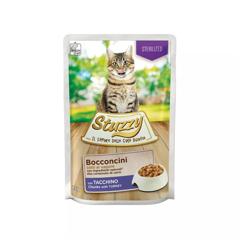 Stuzzy Cat kaps. sterill krůta 85g