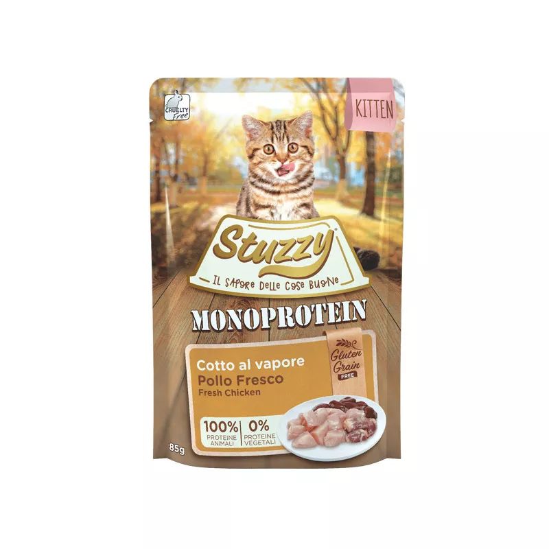 Stuzzy Cat Kitten GF kaps. monoprotein kuřecí 85g