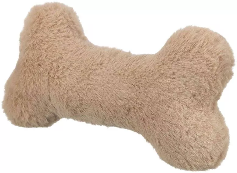 Xmas Bone - kost 24 cm, hračka pro psy se zvukem, plyš TRIXIE