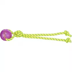 Aqua Toy lano s gumovým míčkem, plovoucí, ø 6 × 40 cm, polyester/TPR