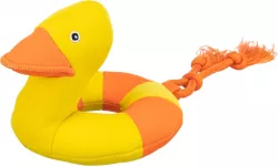 Aqua Toy plovoucí kachnička na laně, 20 x 36 cm, tkania