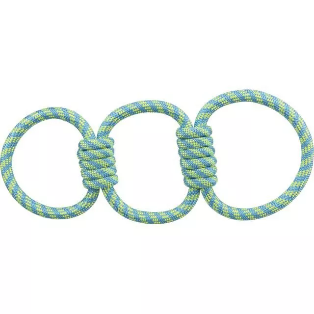 Aqua Toy plovoucí přetahovadlo 3 kruhy, 42 cm, polyester TRIXIE