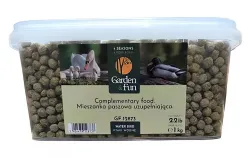 GARDEN FUN krmivo pro vodní ptáky kyblík 1kg