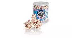 KIDDOG kachní masíčko s rýží a jogurtovou náplní - PREMIUM QUALITY 200 g dóza