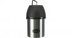 Láhev kovová s plastovou miskou 300 ml TRIXIE