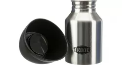 Láhev kovová s plastovou miskou 300 ml TRIXIE