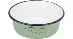 Miska smalt/nerez, zelená 1,9 l/ø 21 cm TRIXIE
