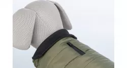 Prošívaná vesta ARLAY, khaki XXS:21cm, hruď:36cm, krk:26-28cm TRIXIE