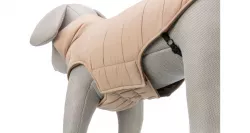 Prošíváná zimní bunda LESMONT, béžová XXS: 21cm, hruď: 34-36cm, krk: 30-32cm TRIXIE