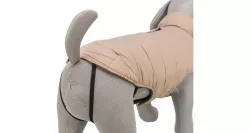 Prošíváná zimní bunda LESMONT, béžová XXS: 24cm, hruď: 35-38cm, krk: 32-34cm TRIXIE