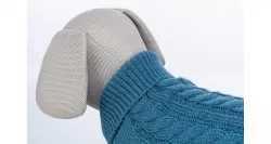 Svetr KENTON, modrá L:60cm, hruď:58cm, krk:42cm TRIXIE