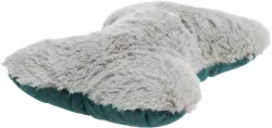 Xmas Bone - kost, hračka pro psy, 20 cm, samet/plyš, berry/petrolejová TRIXIE