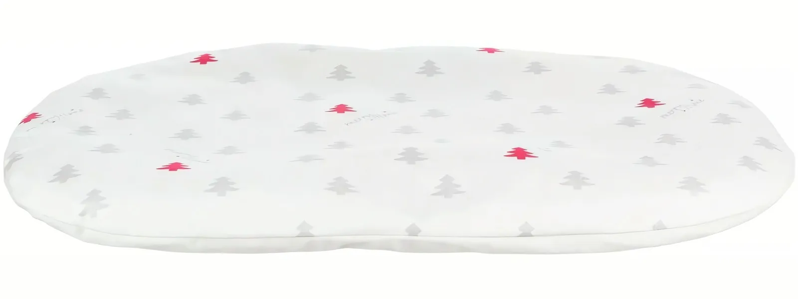 Xmas cushion NIVIA, vánoční polštář oválný, 70 x 47 cm, krémový TRIXIE