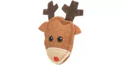 Xmas figure set - sada 2 vánočních hraček sob a perníček, 8 cm, filc TRIXIE