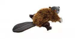 Bobr na laně 39 cm, plyšová hračka pro psy, HIPHOP DOG