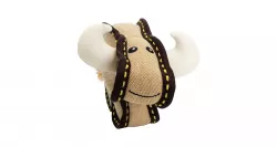 Býk jutový 24 cm, robustní hračka pro psy, HIPHOP DOG