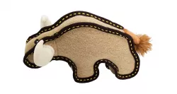 Býk jutový 24 cm, robustní hračka pro psy, HIPHOP DOG