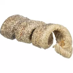 Denta Fun Curl - buvolí kůže s treskou, kroucený pamlsek, 12 cm/25 g TRIXIE