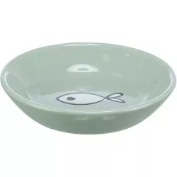 Keramická miska pro kočky, mělká 0,2 l/14 cm, různé motivy a barvy TRIXIE