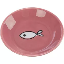 Keramická miska pro kočky, mělká 0,2 l/14 cm, různé motivy a barvy TRIXIE