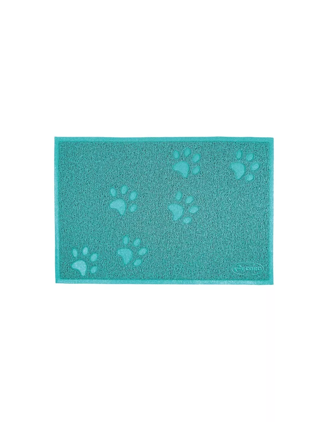 Obdélníková PVC podložka pod misky 60x40 cm - aquamarín Record
