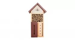 PetBuddy domeček se včelkou, hotel pro hmyz, 13 x 8.5 x 26 cm, borové dřevo