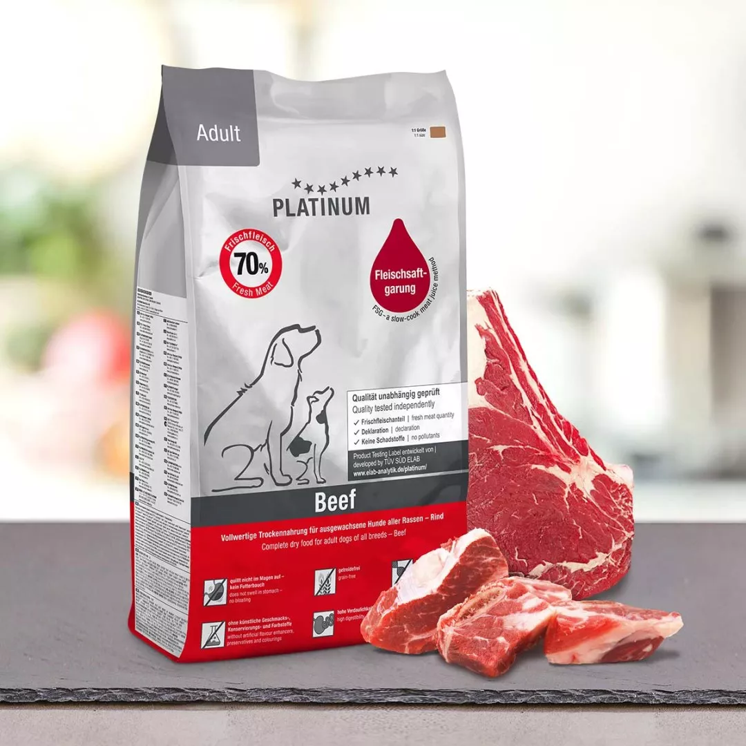 Platinum Natural Adult Beef & Potatoes 5kg