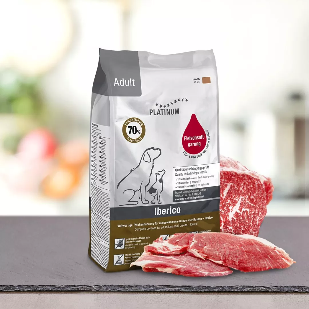 Platinum Natural Adult Iberico & Greens 1,5kg
