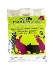 Podestýlka pelety Agrolit dřevěná lisovaná 14l