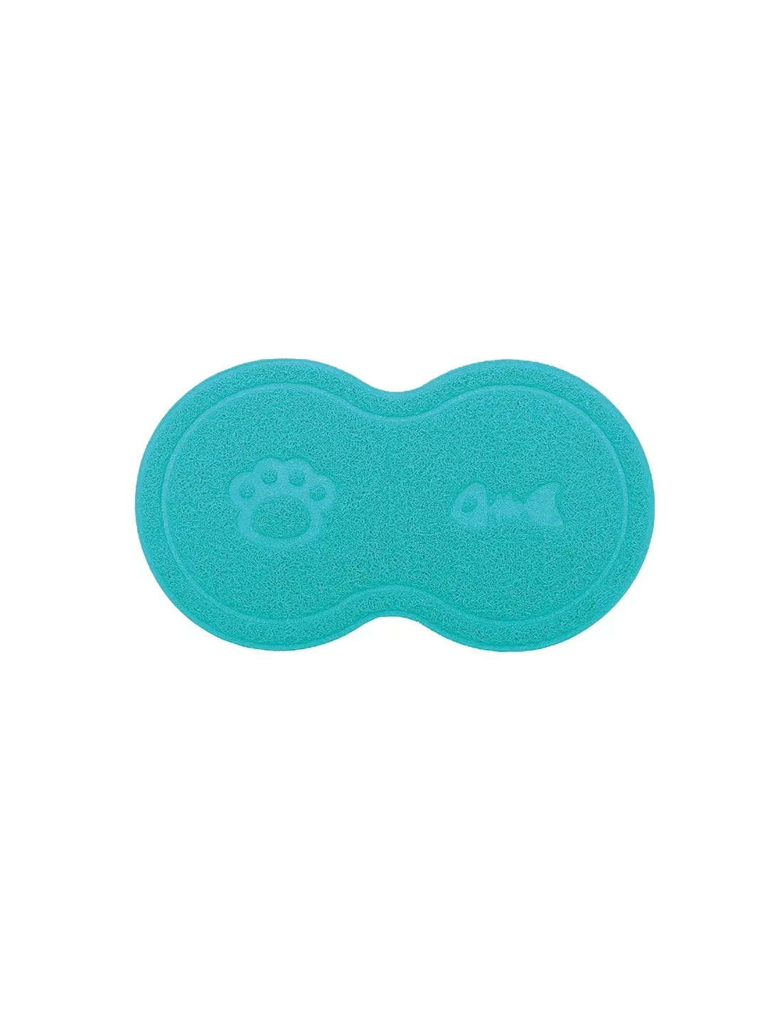 PVC podložka pod misky 46x26 cm - aquamarín Record