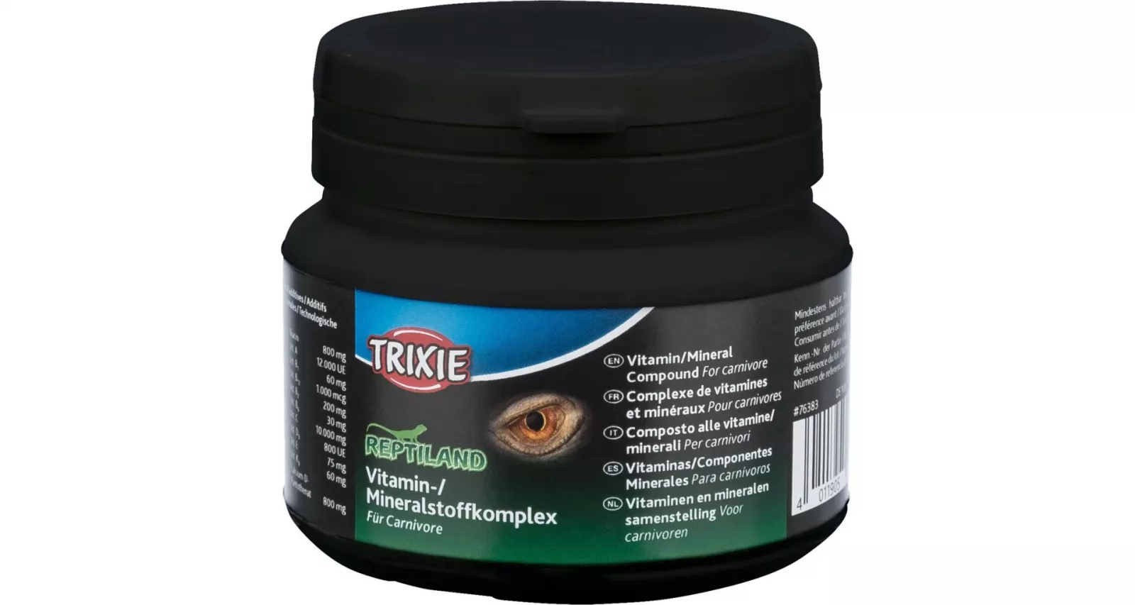REPTILAND směs minerálů a vitamínů pro masožravé plazy, 80 g TRIXIE