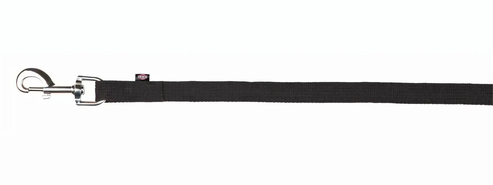 Stopovací vodítko, bavlna, černá M: 5 m/ 20 mm TRIXIE