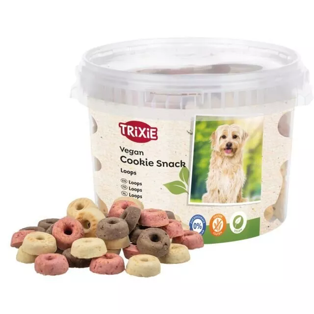 Vegan Cookie Loops, sušenkové kroužky, 1.3 kg TRIXIE