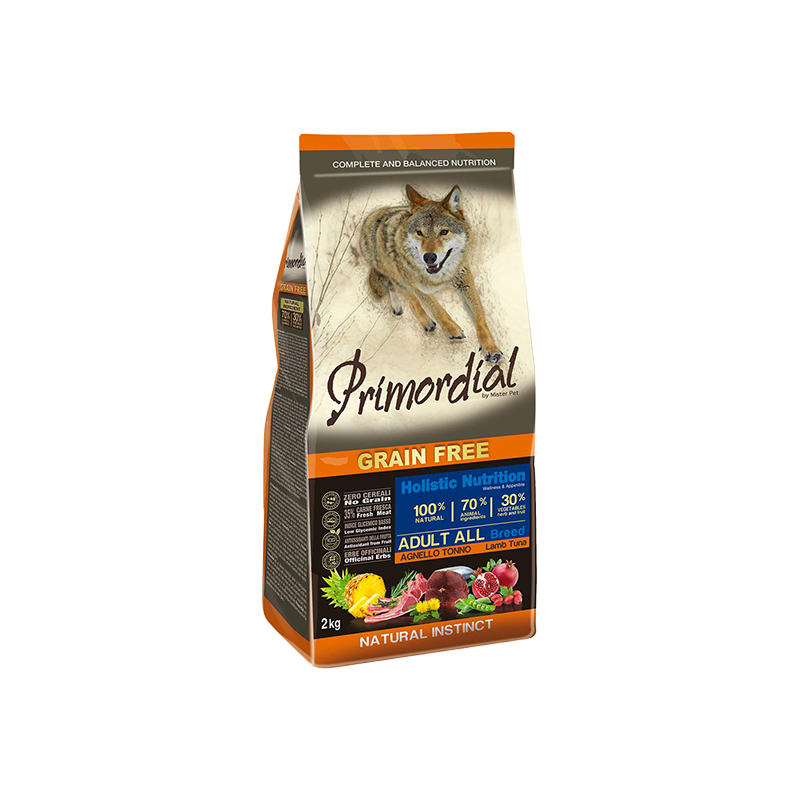 PRIMORDIAL Dog Adult Tuna & Lamb 20kg