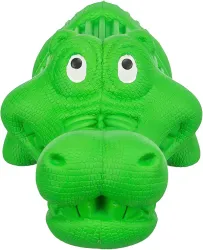 DOG ACTIVITY krokodýl na pamlsky, 12 cm, přírodní guma, zelená TRIXIE