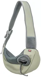 Front Sling Carrier - přední nosítko/taška, 50 x 25 x 18 cm, světlezelená/šedá (max. 5kg) TRIXIE