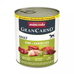 GRANCARNO Adult - králík + bylinky 800g
