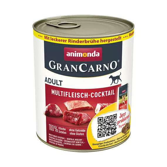 GRANCARNO Adult - multi masový koktejl 800g Animonda