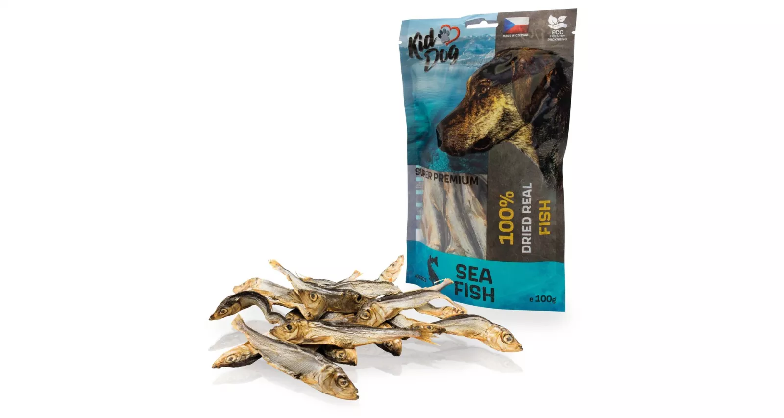KIDDOG SUPER PREMIUM rybičky - mořské šproty 100 g