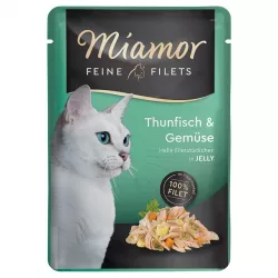 Miamor Feine Filets Pouch Thun & Gem 100g