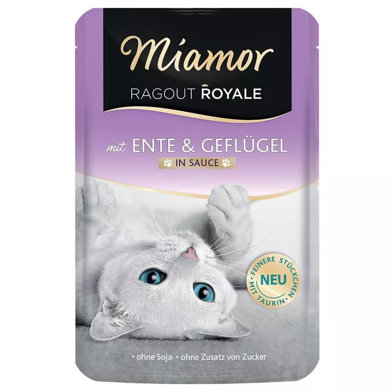 Miamor Ragout Ente & Geflugel in sauce 100g Schmusy