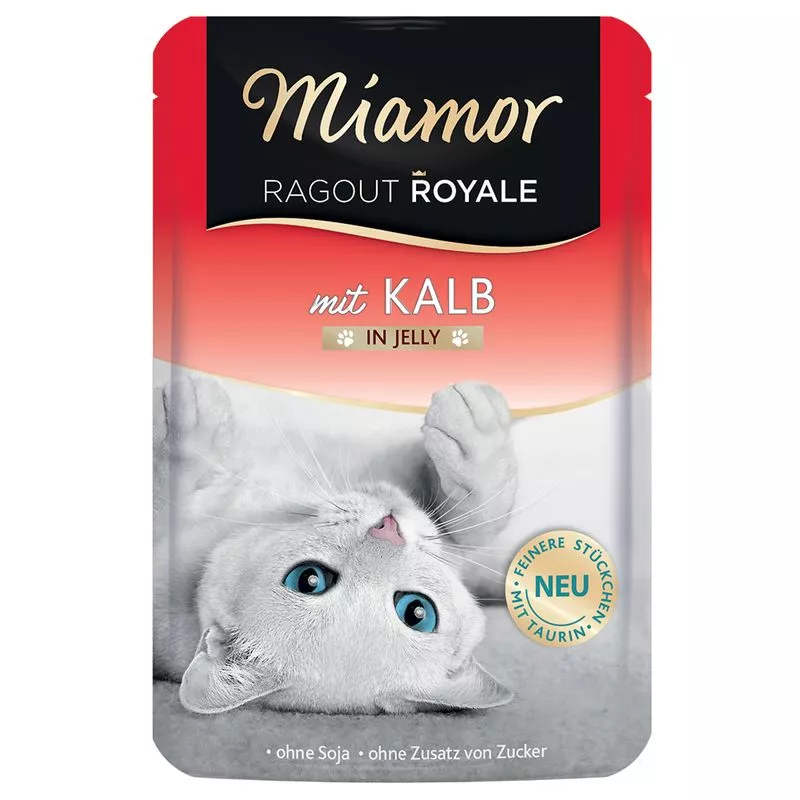 Miamor Ragout Kalb in Jelly 100g Schmusy