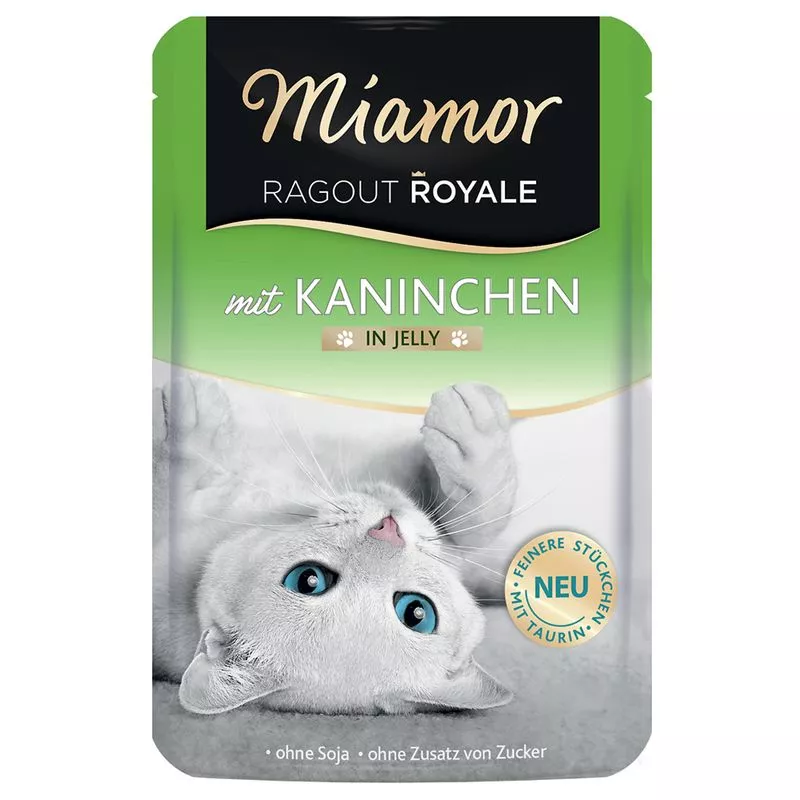 Miamor Ragout Kaninchen in Jelly 100g Schmusy