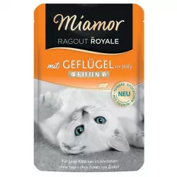 Miamor Ragout Kitten Geflugel in Jelly 100g