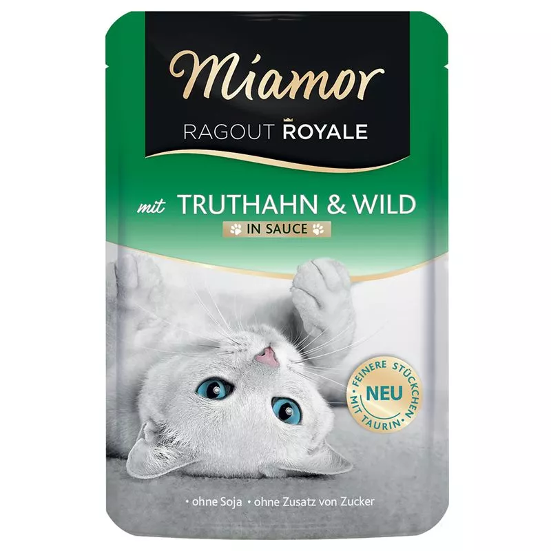Miamor Ragout Truthahn & Wild in sauce 100g Schmusy