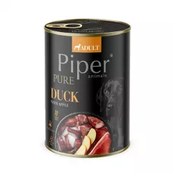 Piper Pure kachna s jablky, konzerva pro psy 400g
