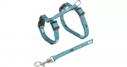 Nylonový postroj pro koťata -motiv 21-34cm/8mm TRIXIE Nylonový postroj pro koťata -motiv 21-34cm/8mm TRIXIE