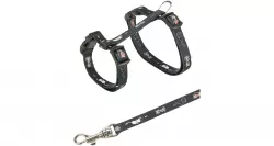 Nylonový postroj pro koťata -motiv 21-34cm/8mm TRIXIE Nylonový postroj pro koťata -motiv 21-34cm/8mm TRIXIE