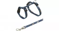 Nylonový postroj pro koťata -motiv 21-34cm/8mm TRIXIE Nylonový postroj pro koťata -motiv 21-34cm/8mm TRIXIE